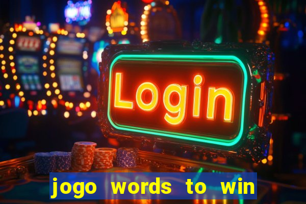 jogo words to win paga mesmo